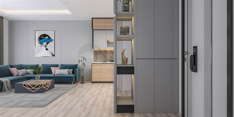 Residential complex with minimal infrastructure in Mersin