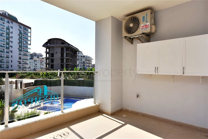 1+1 apartment in the Mahmutlar area at a distance of only 350 meters from the sea 