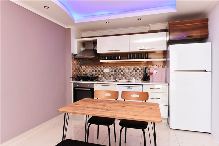 1+1 apartment in the Mahmutlar area at a distance of only 350 meters from the sea 