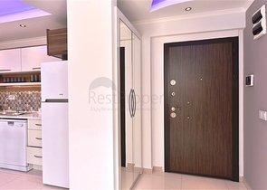 1+1 apartment in the Mahmutlar area at a distance of only 350 meters from the sea 