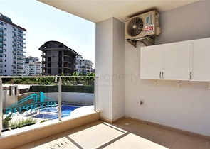 1+1 apartment in the Mahmutlar area at a distance of only 350 meters from the sea 