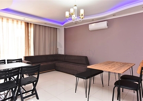 1+1 apartment in the Mahmutlar area at a distance of only 350 meters from the sea 