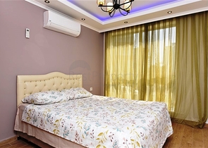 1+1 apartment in the Mahmutlar area at a distance of only 350 meters from the sea 