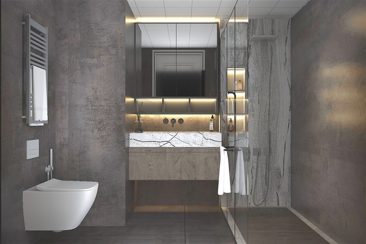 An investment project under construction in Mersin, 500 m from the sea