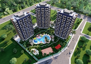 A new investment project with 1+1 and 2+1 layouts in the Teje area