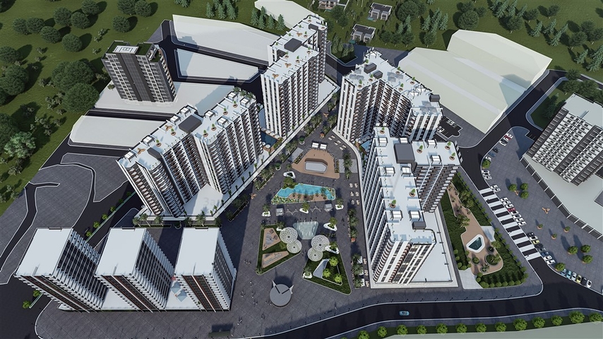 A new large-scale project under construction in Mersin