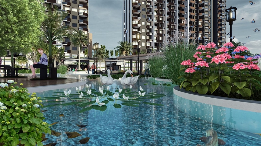 A new large-scale project under construction in Mersin