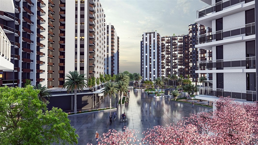 A new large-scale project under construction in Mersin