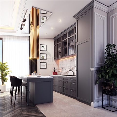 Apartment in a premium complex on the first line 