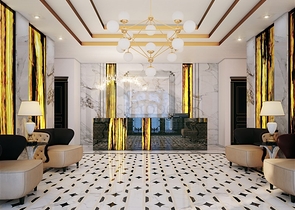 Apartment in a premium complex on the first line 