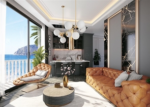 Apartment in a premium complex on the first line 