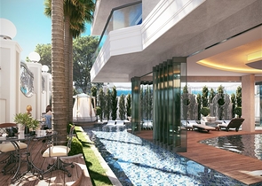 Apartment in a premium complex on the first line 