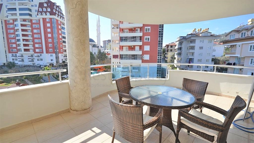 Apartment 2+1 in a hotel-type complex