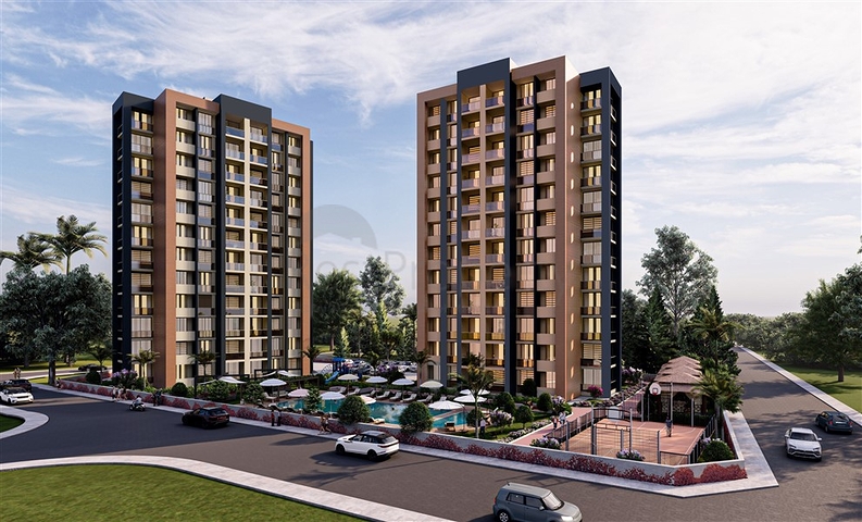 A new project in the Tomyuk area within walking distance to the sea
