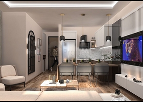 A new project in the Tomyuk area within walking distance to the sea