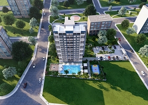 Apartment in the central area of Mersin with rental potential