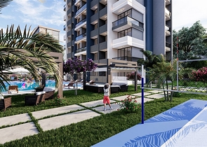 Apartment in the central area of Mersin with rental potential