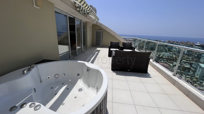 Luxury duplex 3+1 in the complex