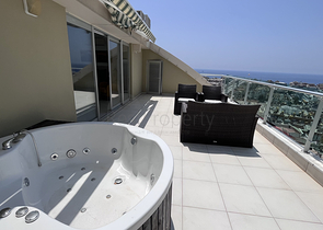 Luxury duplex 3+1 in the complex