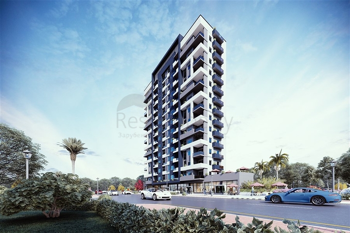 A new complex under construction in Teja