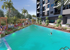 A new complex under construction in Teja