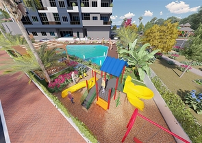 A new complex under construction in Teja