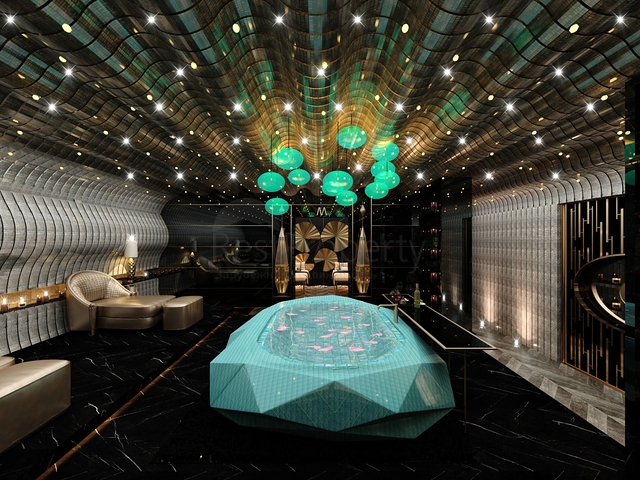 2+1 apartment in one of the best complexes in the center of Alanya