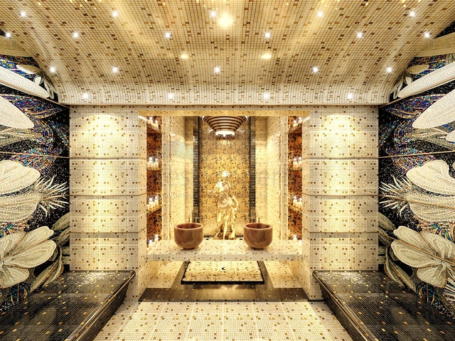 2+1 apartment in one of the best complexes in the center of Alanya