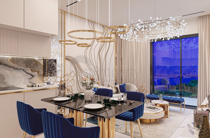 2+1 apartment in one of the best complexes in the center of Alanya