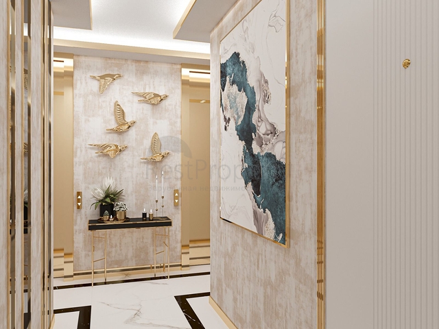 2+1 apartment in one of the best complexes in the center of Alanya