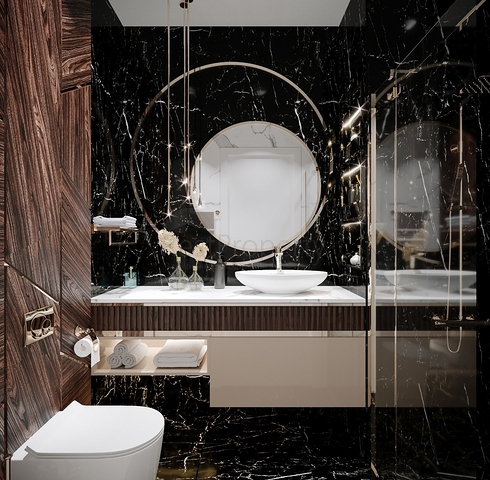 2+1 apartment in one of the best complexes in the center of Alanya