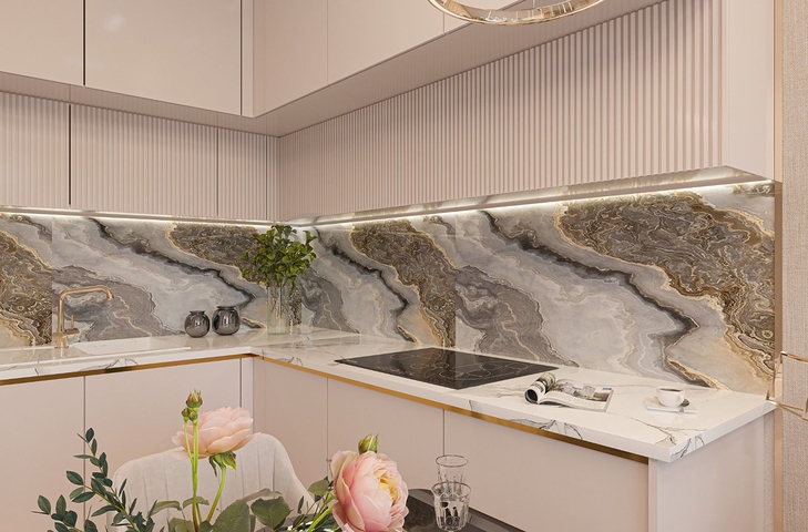 2+1 apartment in one of the best complexes in the center of Alanya