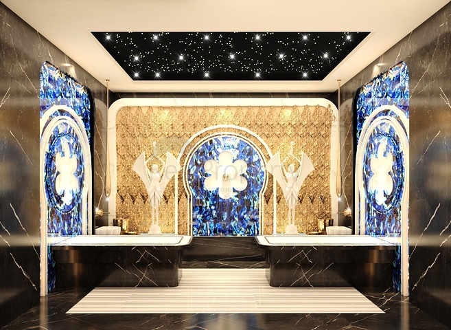 2+1 apartment in one of the best complexes in the center of Alanya