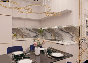 2+1 apartment in one of the best complexes in the center of Alanya