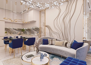 2+1 apartment in one of the best complexes in the center of Alanya