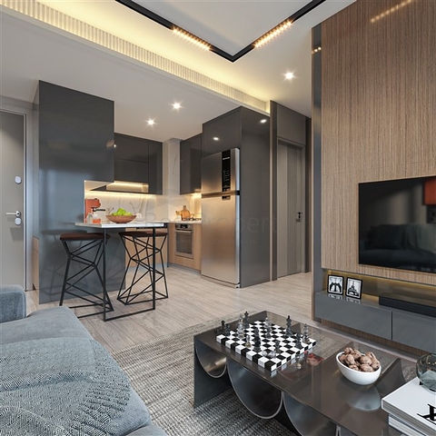 An investment project in the Mezitli area in Teja, 850 m from the sea