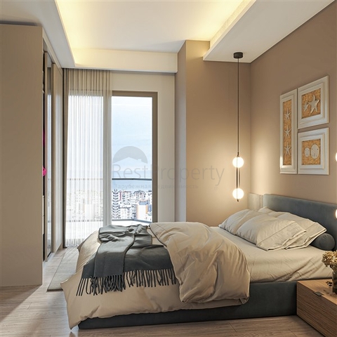 An investment project in the Mezitli area in Teja, 850 m from the sea