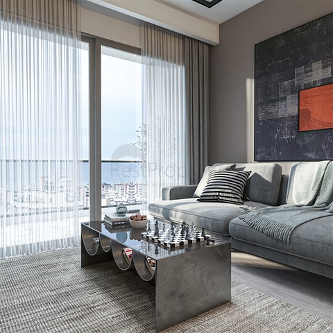 An investment project in the Mezitli area in Teja, 850 m from the sea