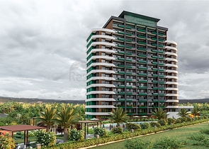 An investment project in the Mezitli area in Teja, 850 m from the sea