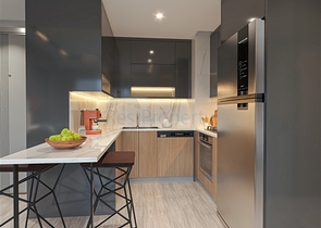 An investment project in the Mezitli area in Teja, 850 m from the sea