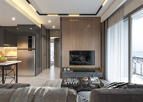 An investment project in the Mezitli area in Teja, 850 m from the sea