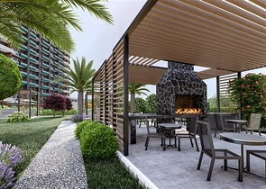 An investment project in the Mezitli area in Teja, 850 m from the sea