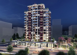 A complex under construction in Mersin A complex under construction in Mersin