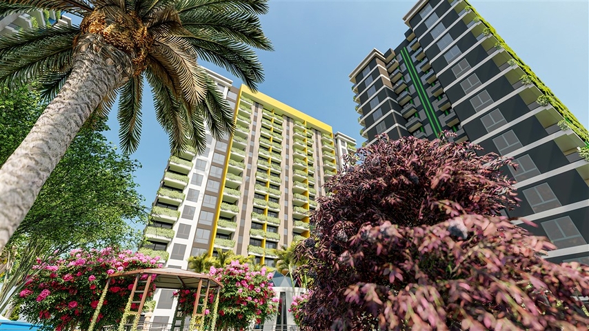 Investment project in Erdemli area, 200 m from the sea