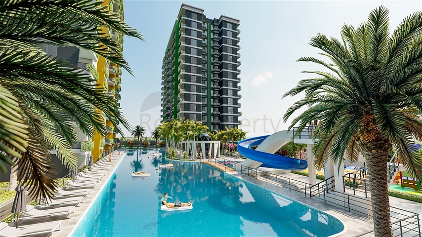 Investment project in Erdemli area, 200 m from the sea