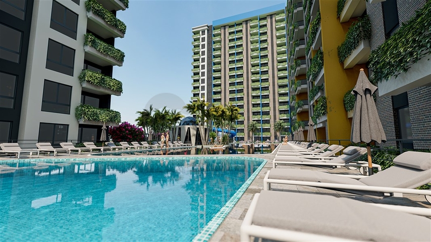 Investment project in Erdemli area, 200 m from the sea