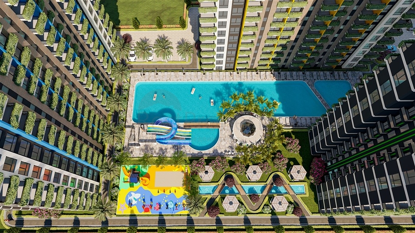 Investment project in Erdemli area, 200 m from the sea