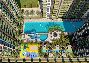 Investment project in Erdemli area, 200 m from the sea