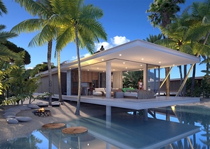 A new project under construction on the shores of Northern Cyprus