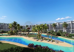 A new project under construction on the shores of Northern Cyprus